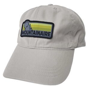 Mountainaire Unisex Khaki Adjustable Baseball Cap – OSFM Casual Dad Hat